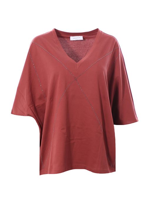 Over t-shirt with applications FABIANA FILIPPI | JED273W141D3233037